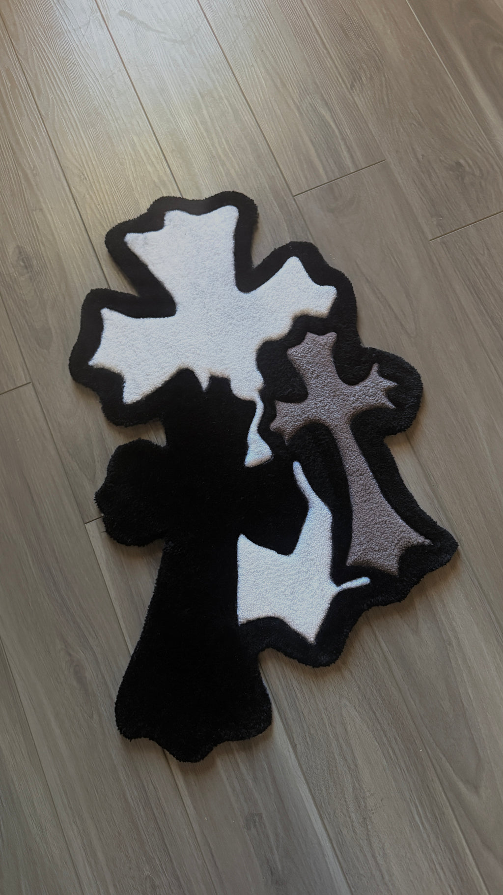 Cross rug