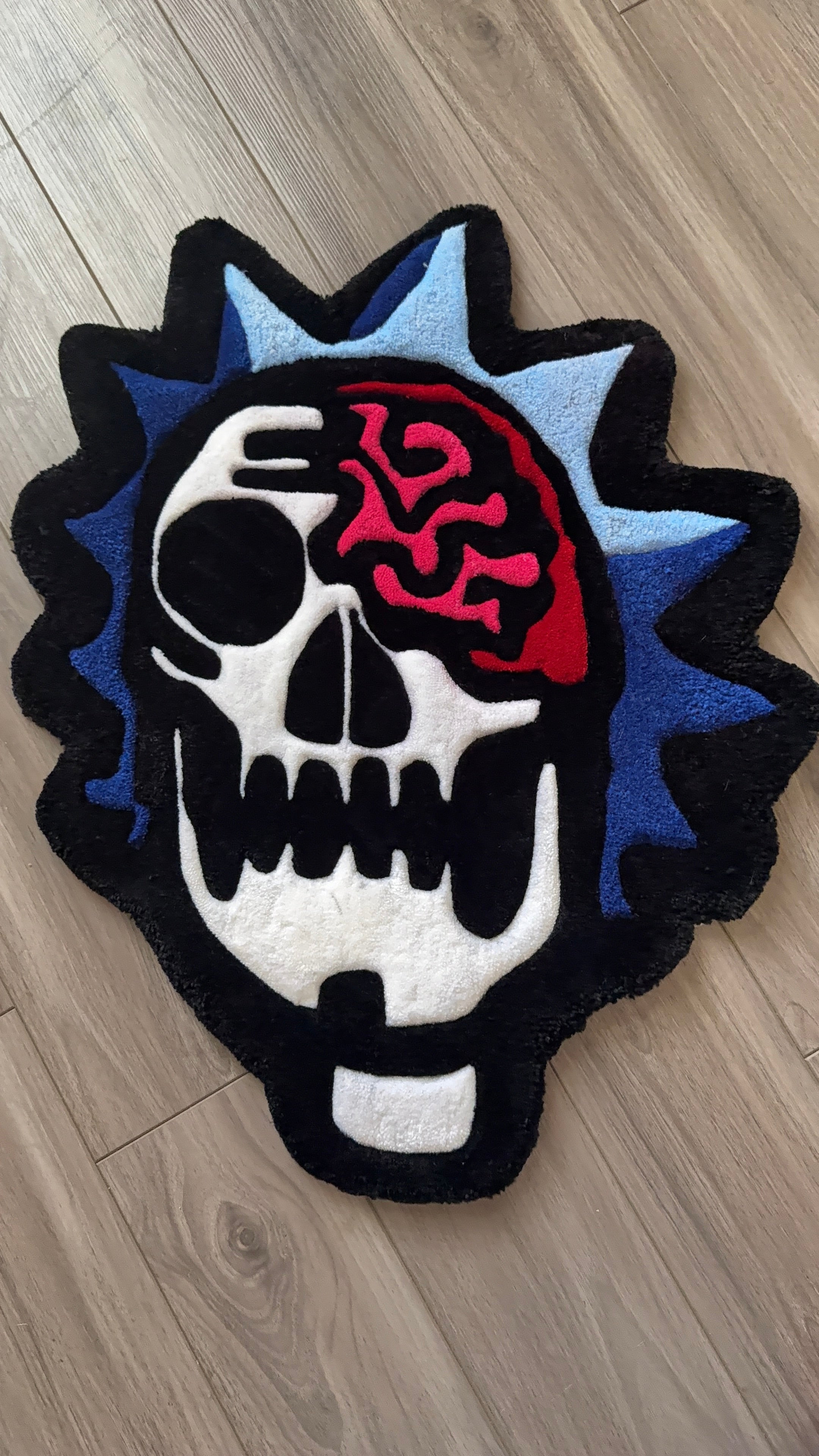 Rick skeleton custom rug (ON HAND)