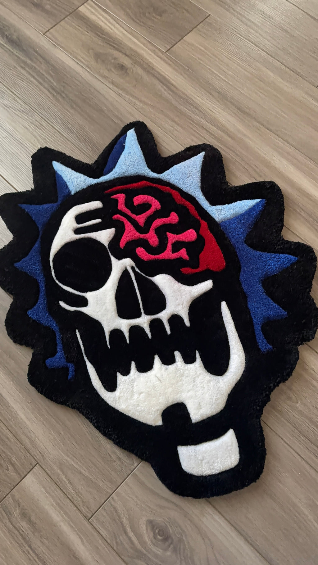 Rick skeleton custom rug (ON HAND)