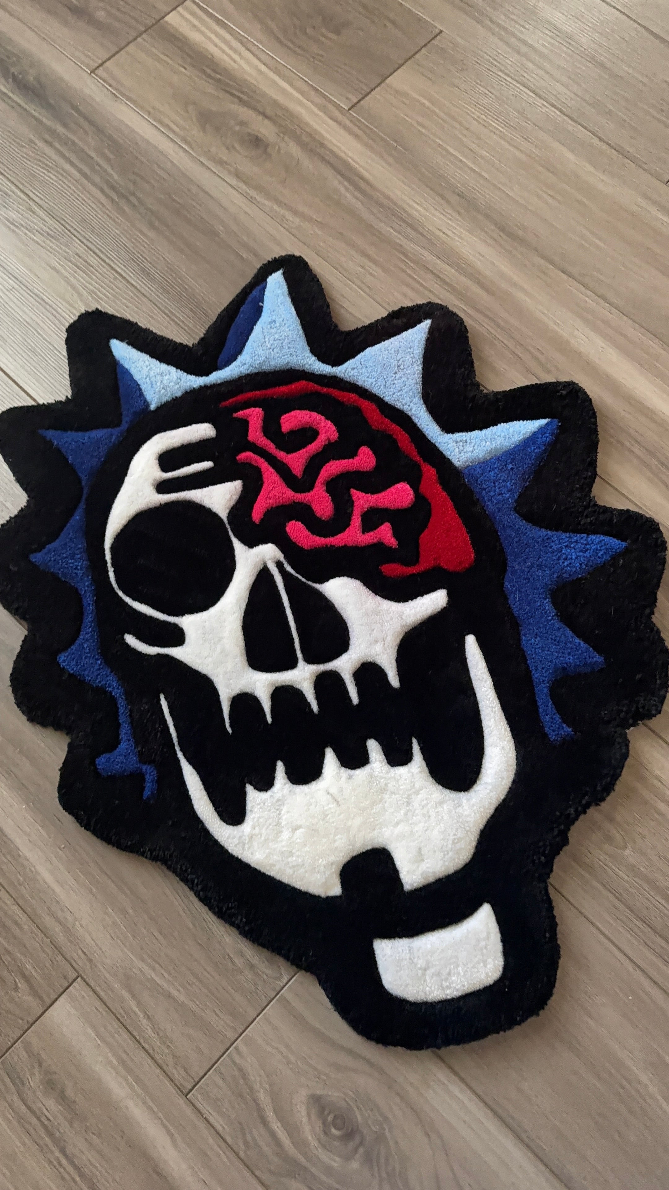Rick skeleton custom rug (ON HAND)