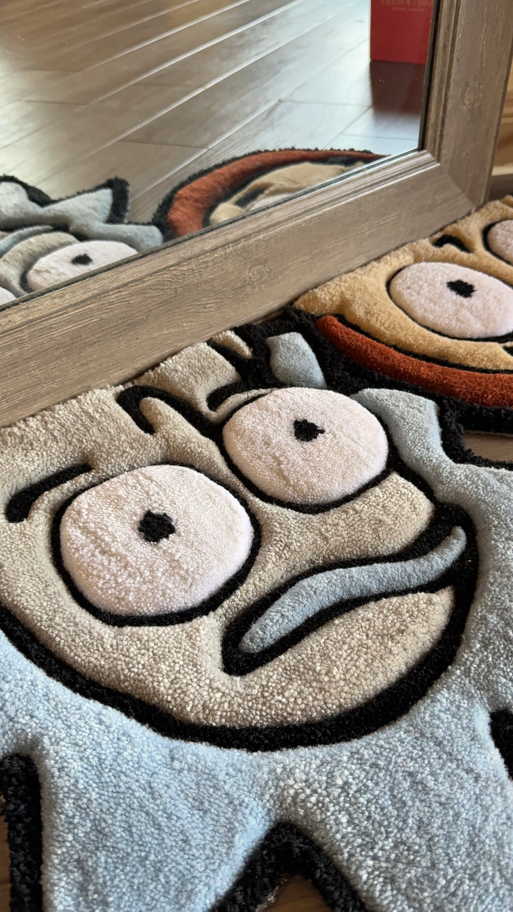 Rick and Morty half rug (PRE ORDER)