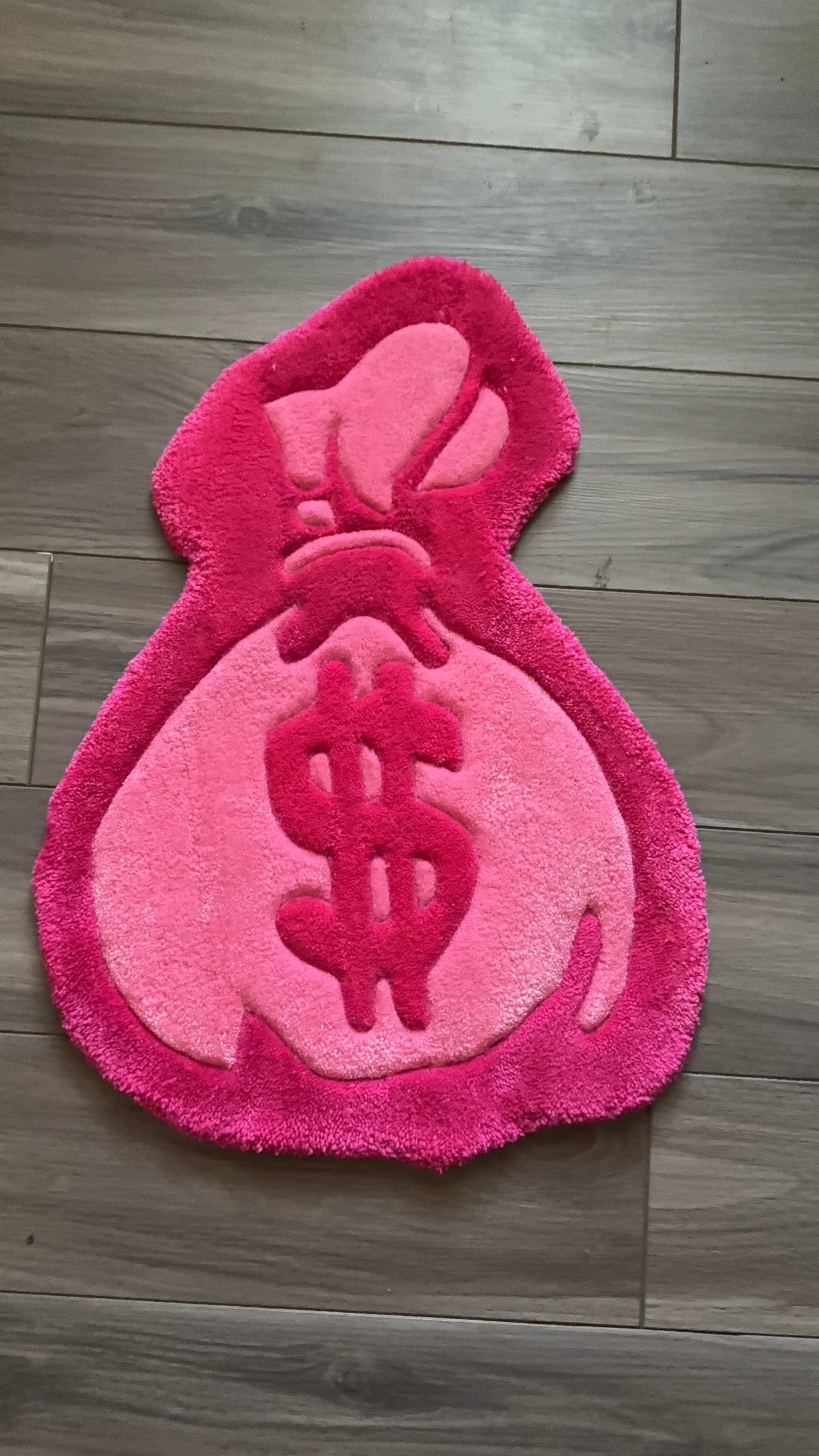 Pink money bag (ON HAND)